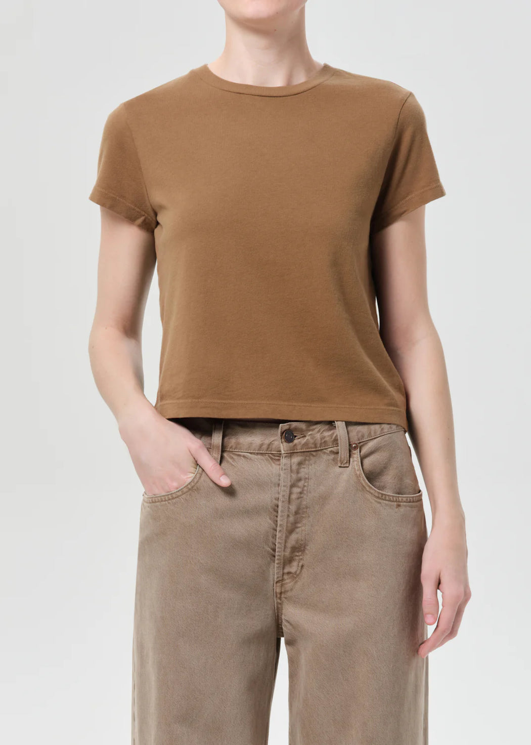 Adine Shrunken Tee | Hamoa