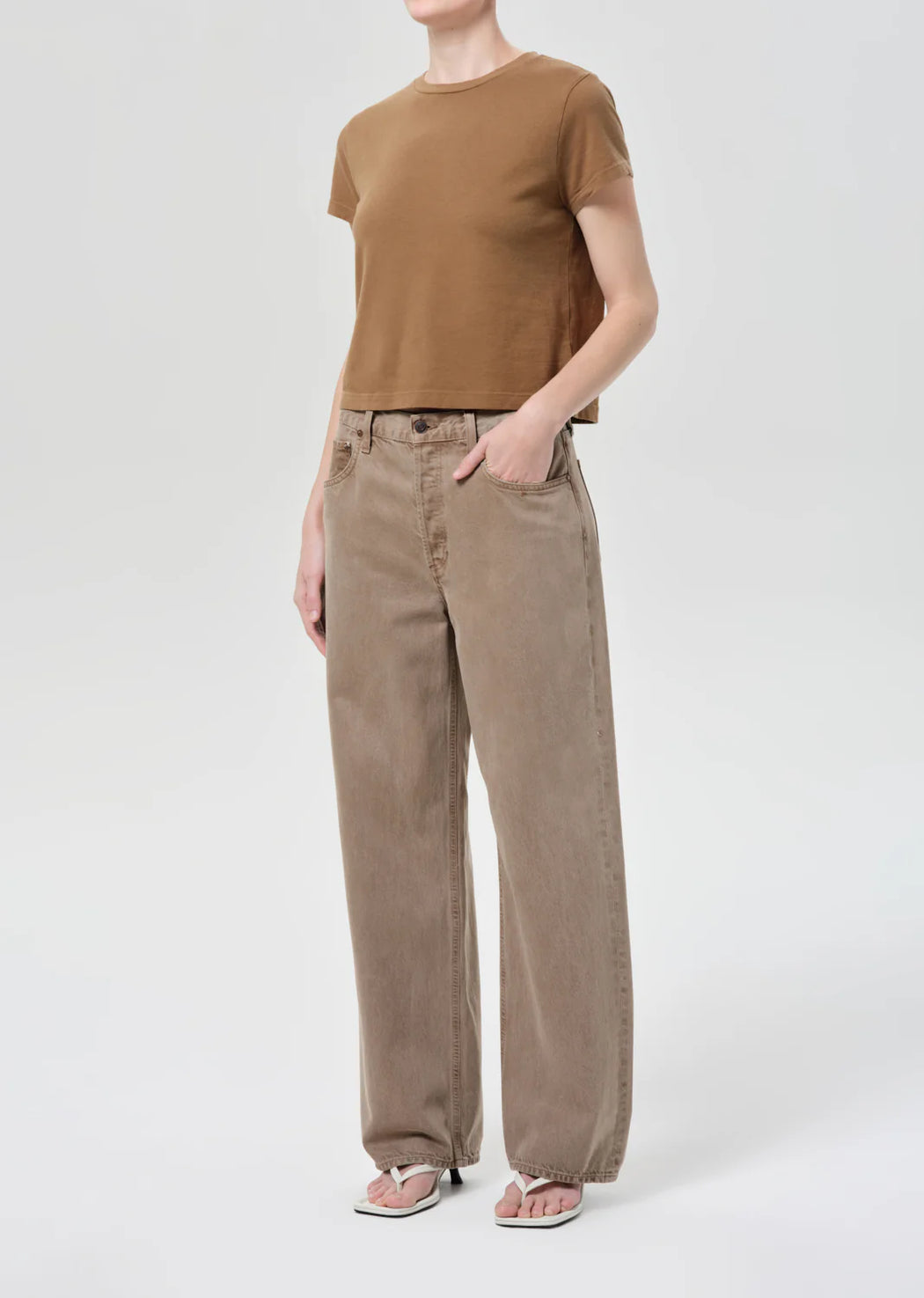 Adine Shrunken Tee | Hamoa