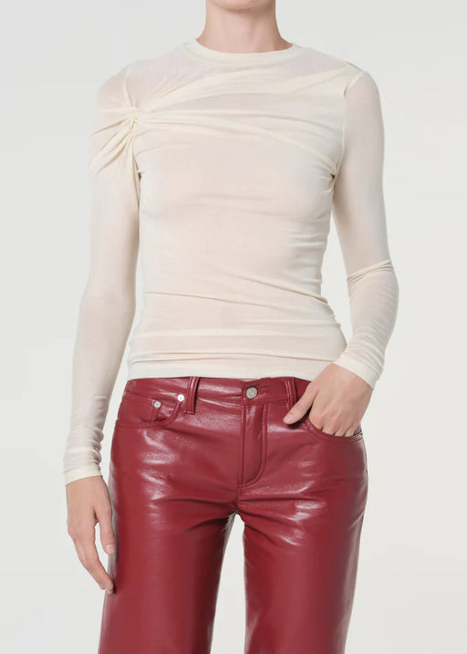 Lissa Long Sleeve | Oat Milk