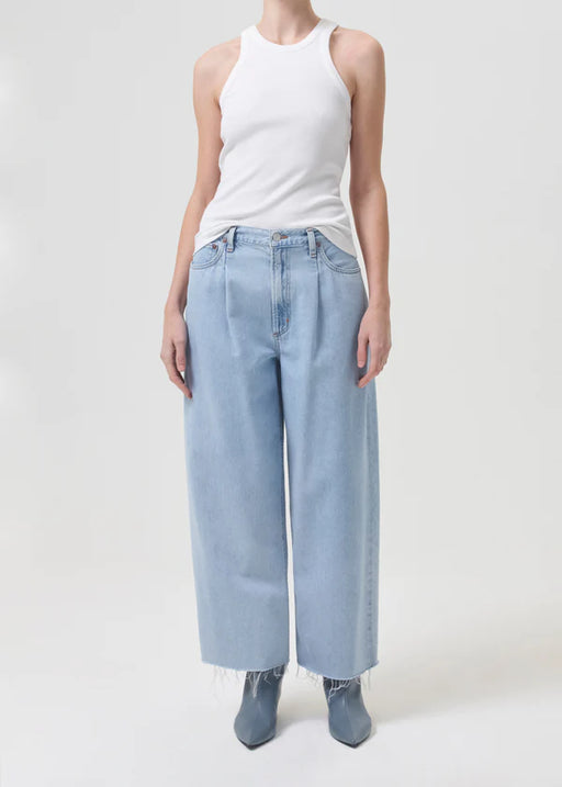 Dagna High Rise Pleat Baggy Pant | Pivot