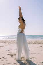 Tyla Pant | Crisp White