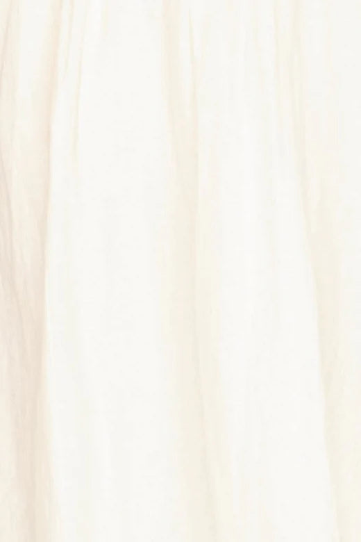 Alba Dress | White Linen