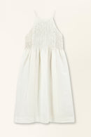 Alba Dress | White Linen