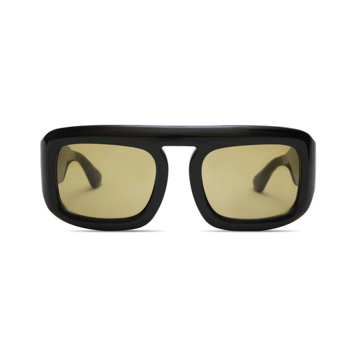 Aries | Gloss Black Olive Green Lens