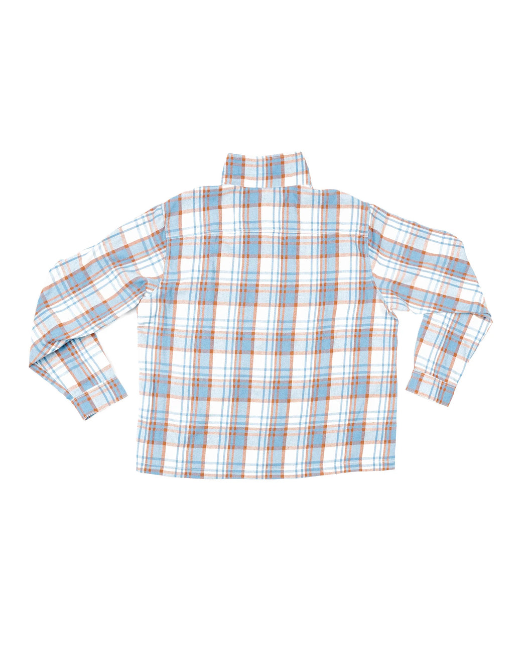 Bucky Overshirt l Blue/Tan