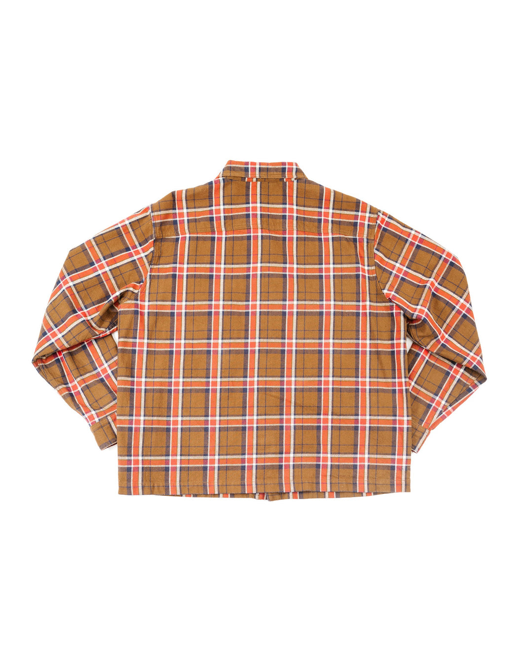 Bucky Overshirt l Brown/Orange