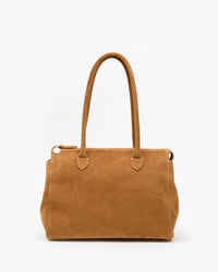Beatrice Tote | Caramel Suede