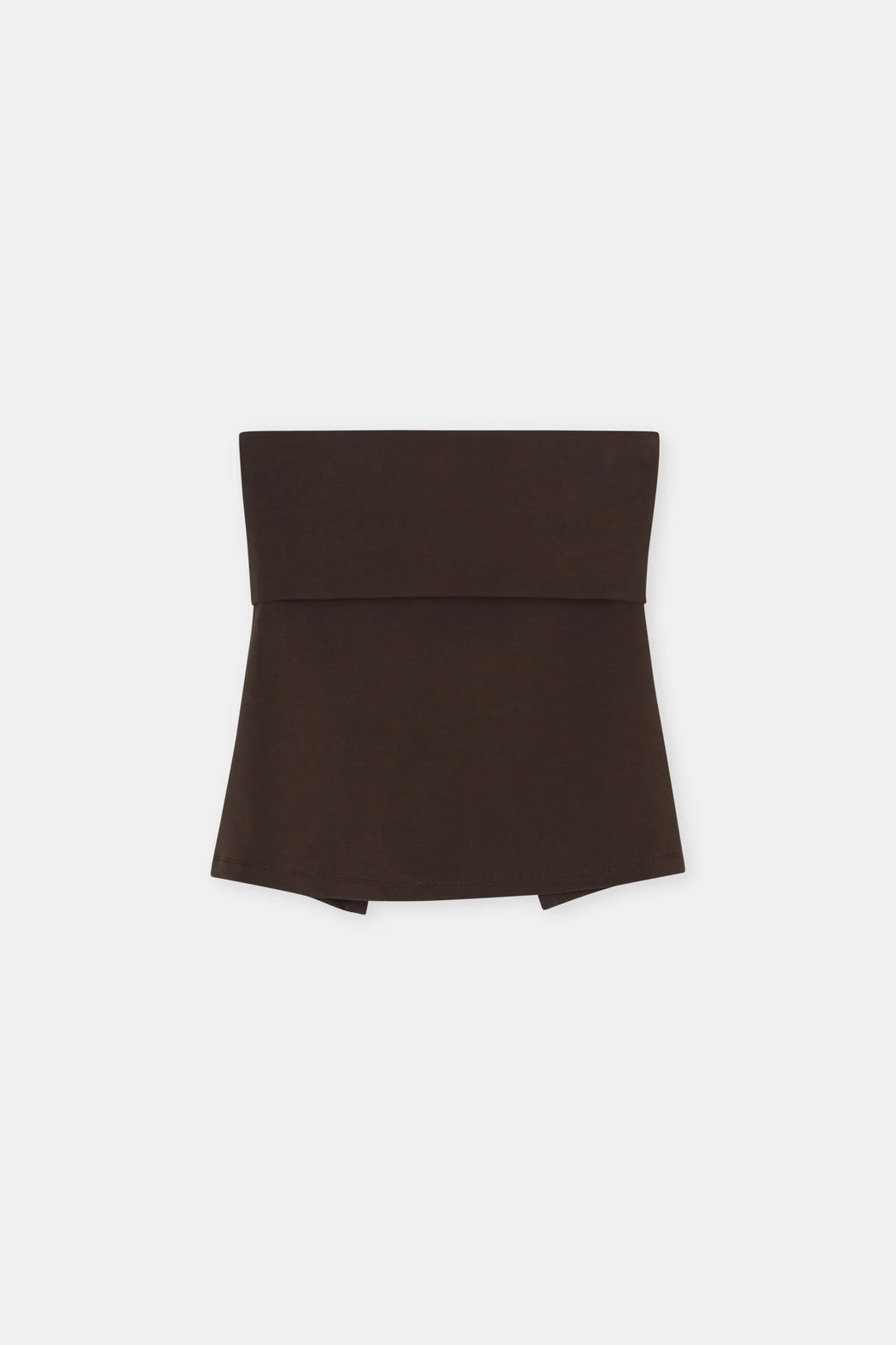 Peplum Top | Maple Brown