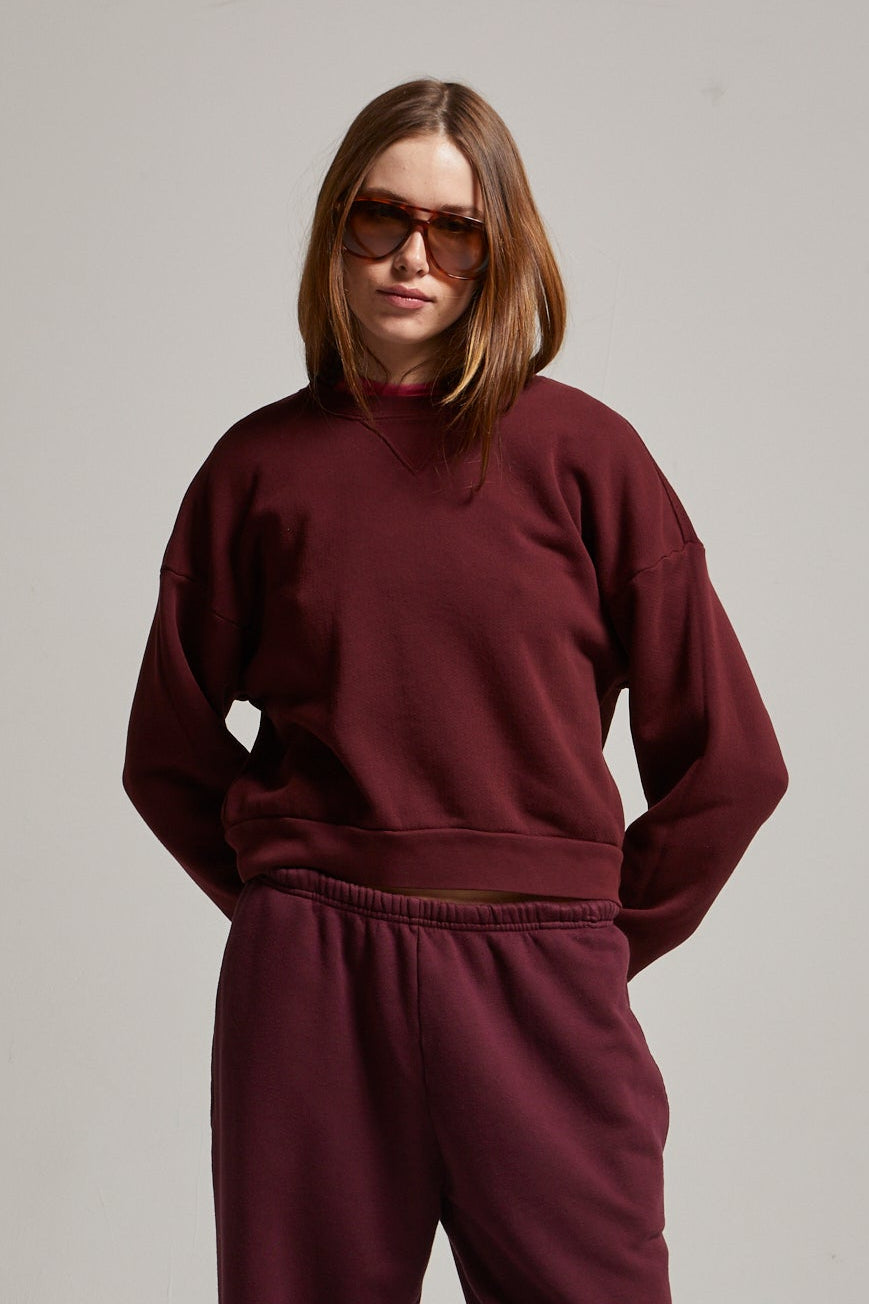 Cameron Crewneck | Wine