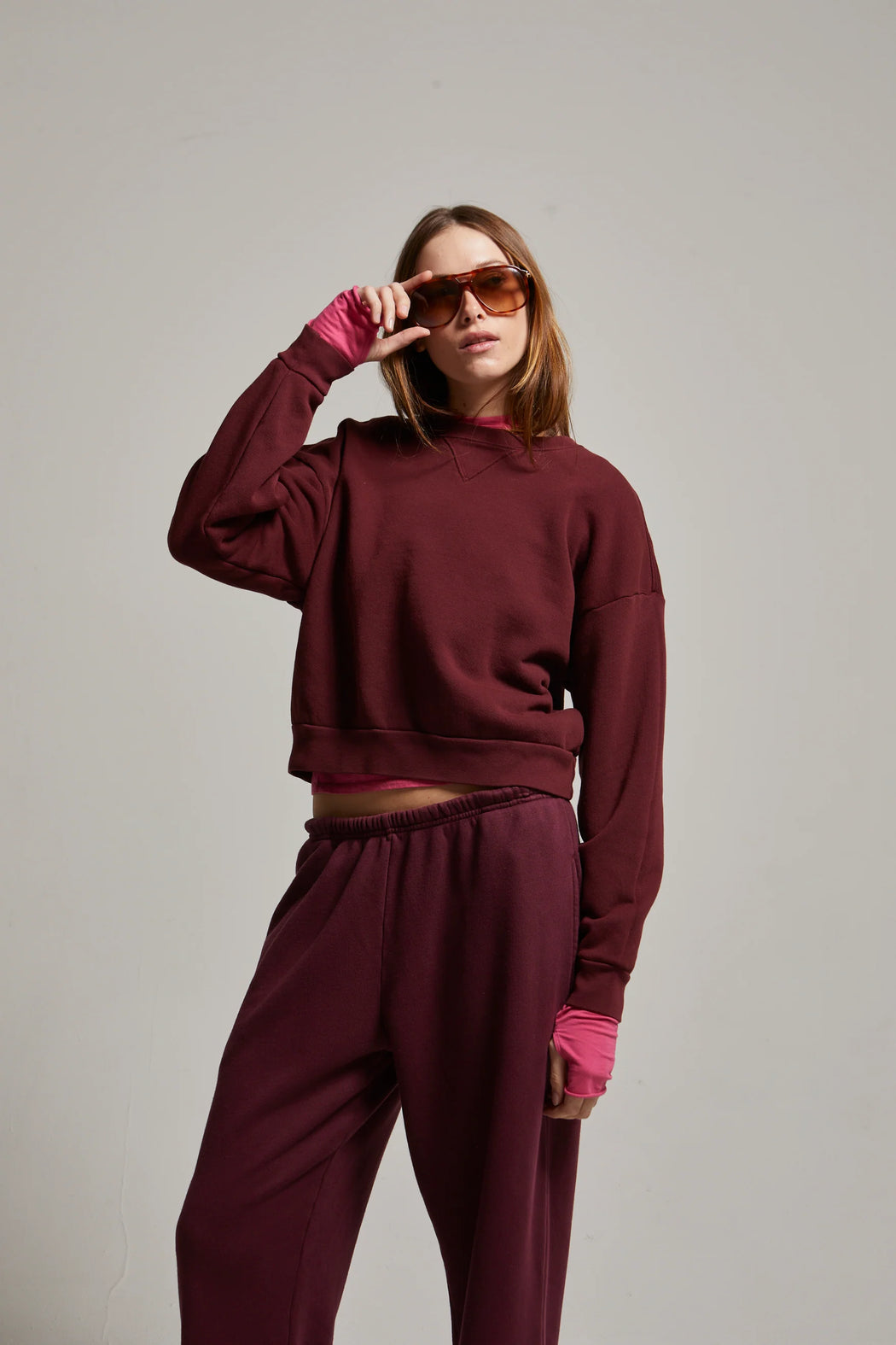 Cameron Crewneck | Wine