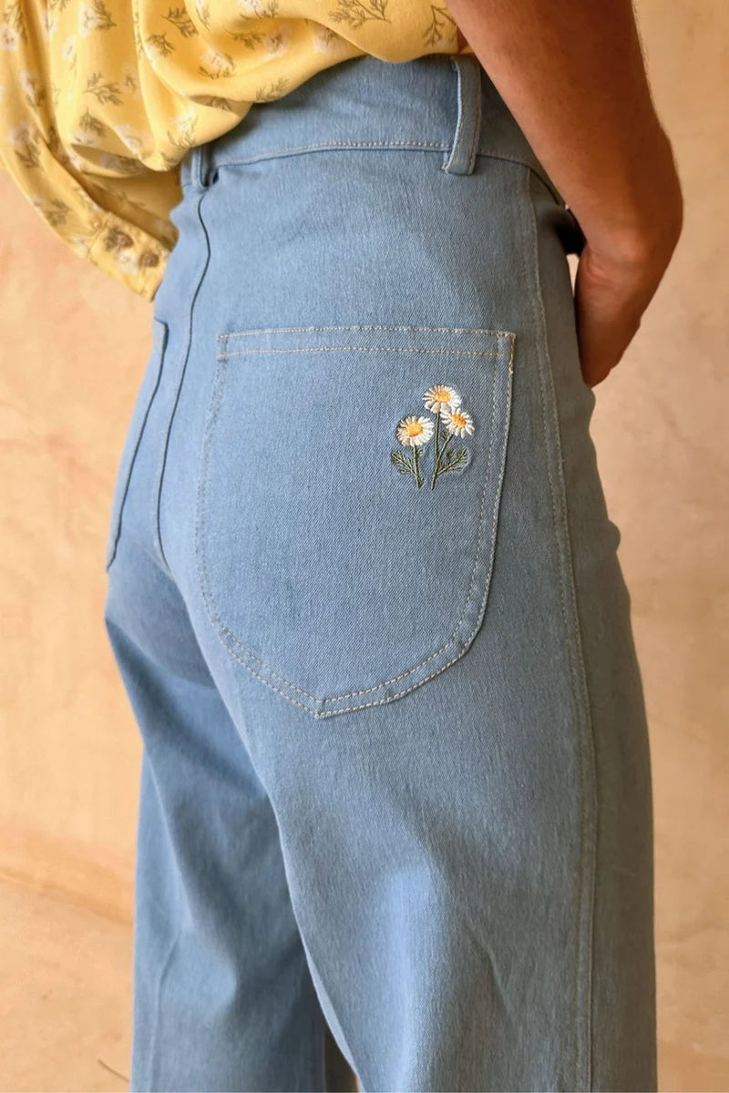 Chamomile Jean | Blue