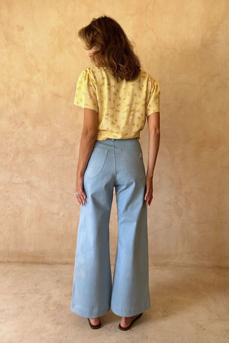 Chamomile Jean | Blue