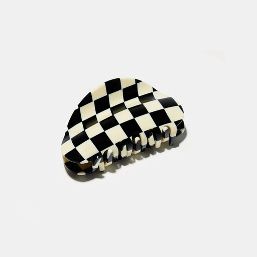 Checker Claw in Black + White