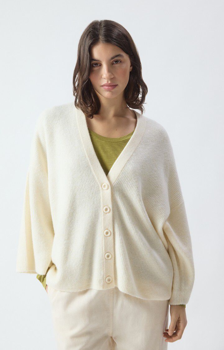 Womens Cardigan Damsville | Melange Pannacotta