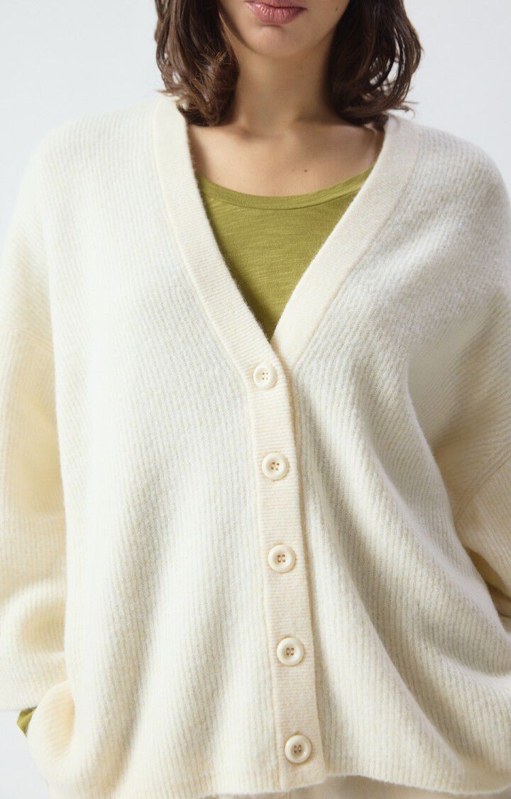 Womens Cardigan Damsville | Melange Pannacotta