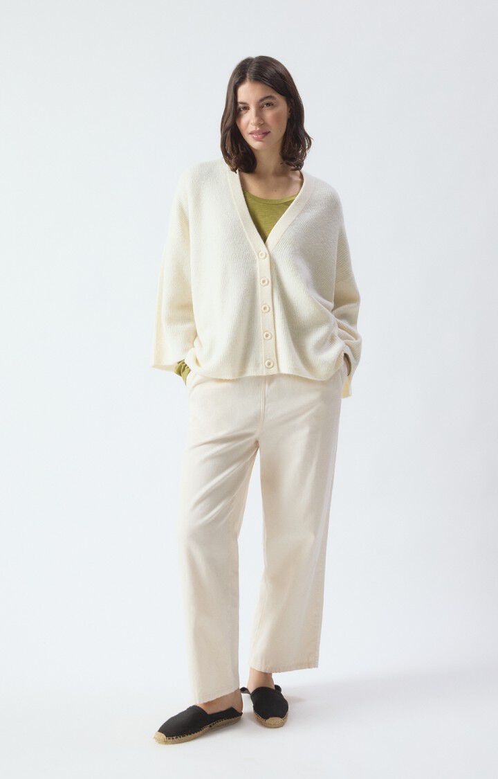 Womens Cardigan Damsville | Melange Pannacotta