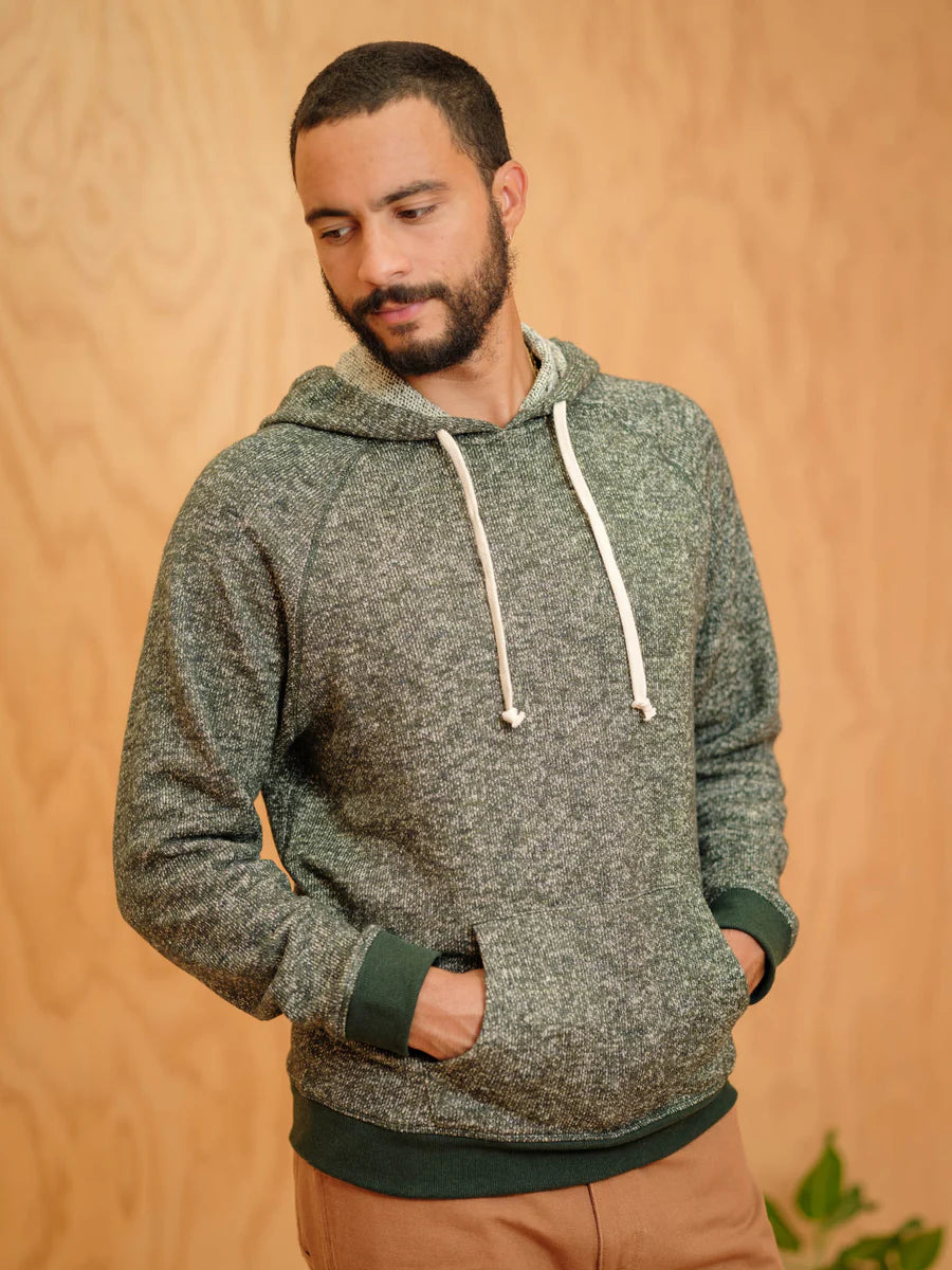 Heathered Pullover | Forest