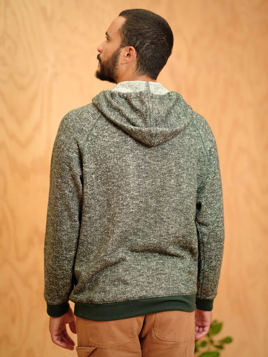 Heathered Pullover | Forest