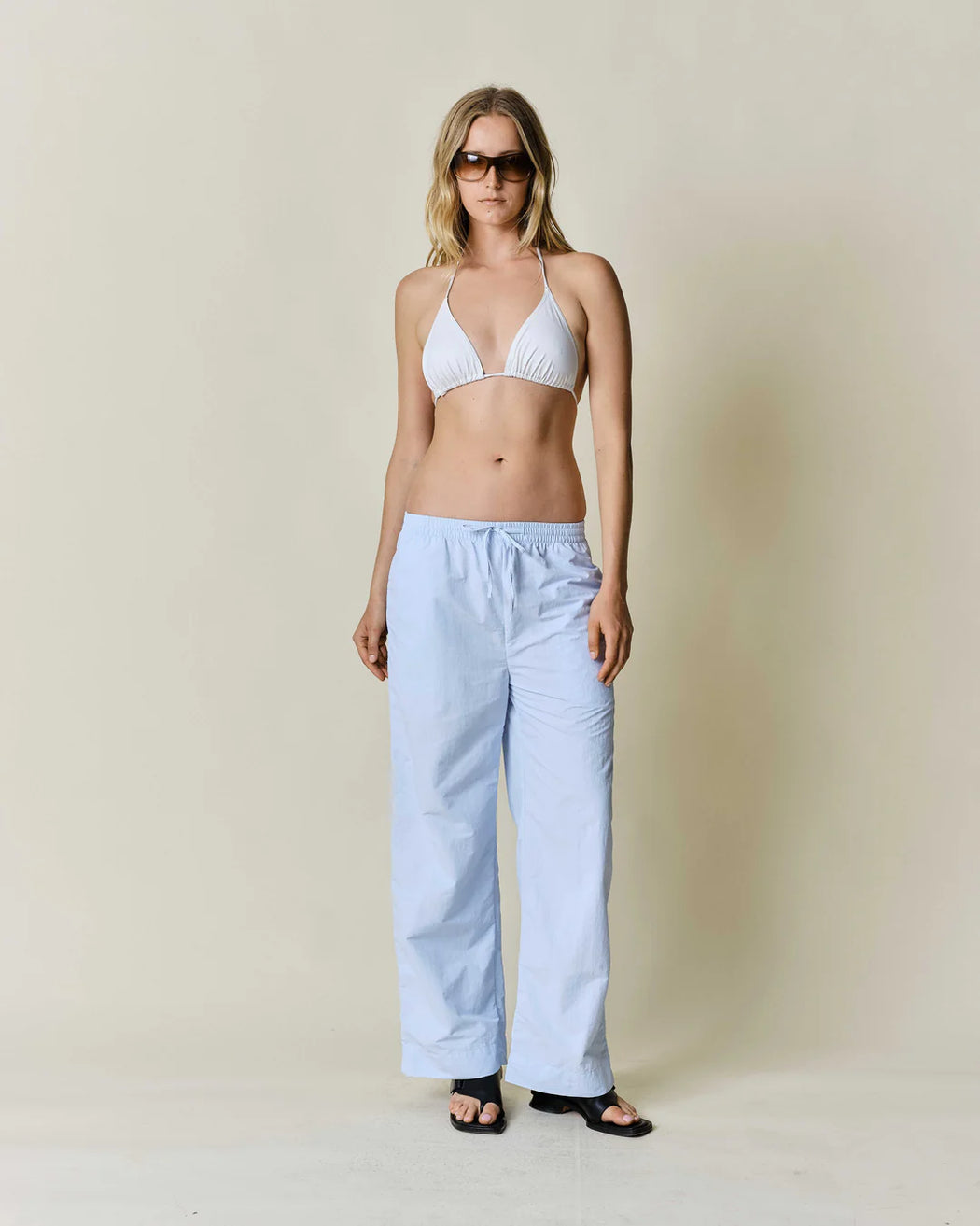 Drawstring Pant | Sky Blue