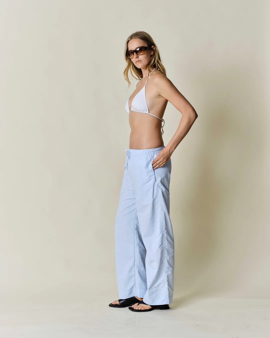 Drawstring Pant | Sky Blue