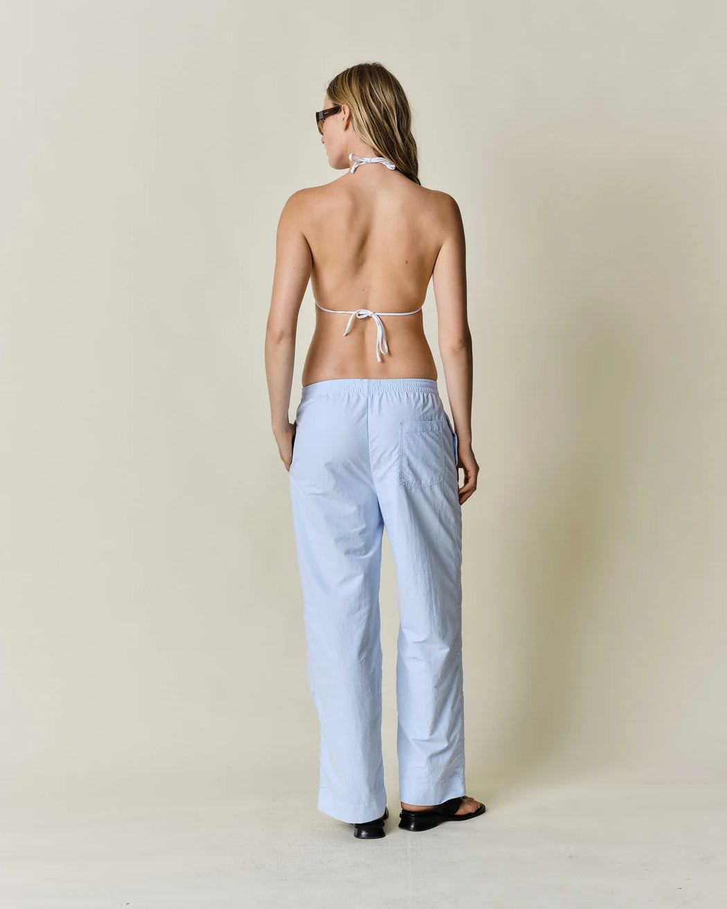 Drawstring Pant | Sky Blue