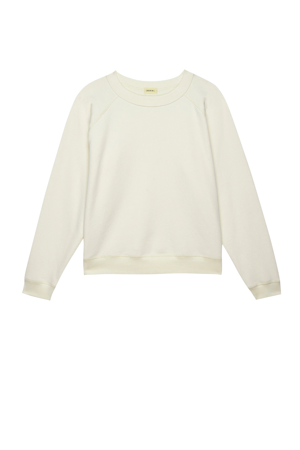 The Eco Terry Crewneck | Cream