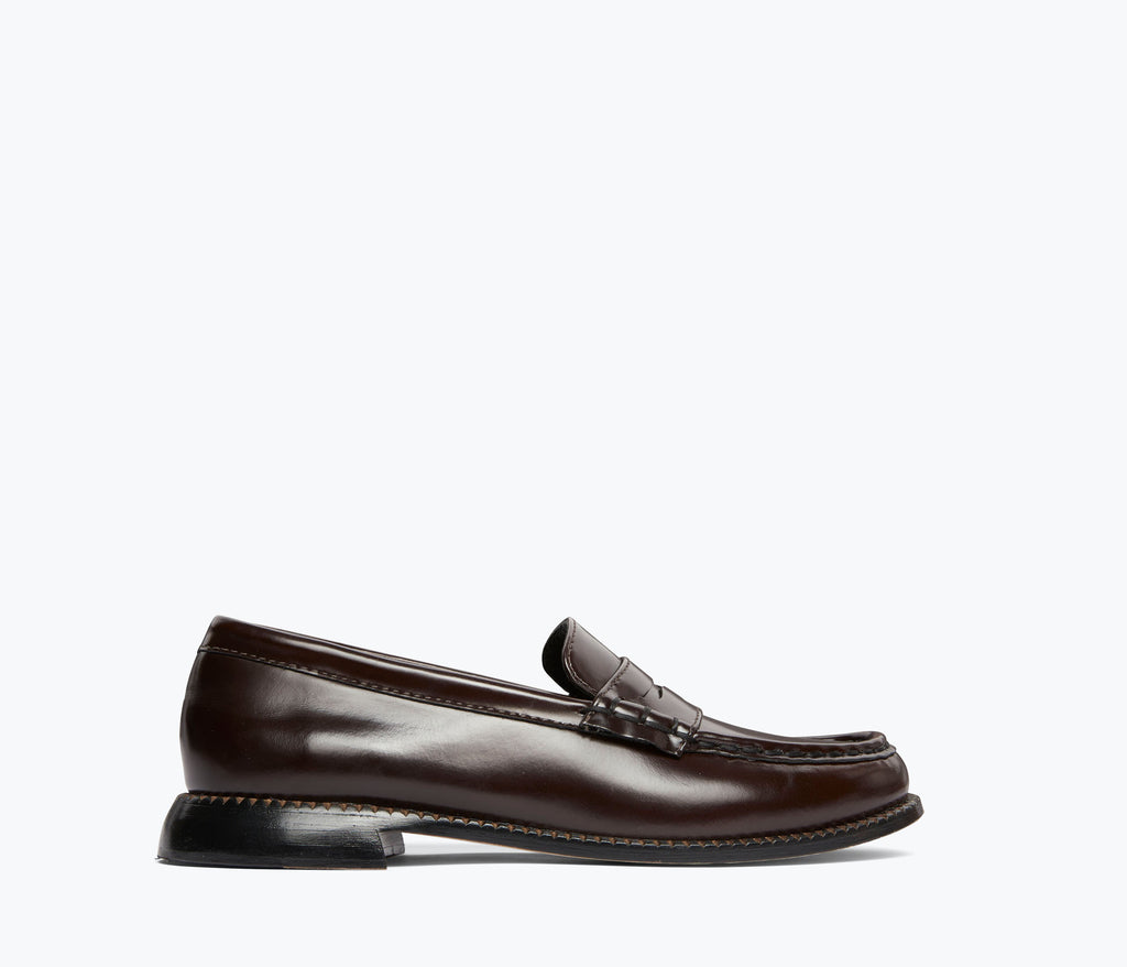 Elba Penny Loafer l Espresso Spazzolato