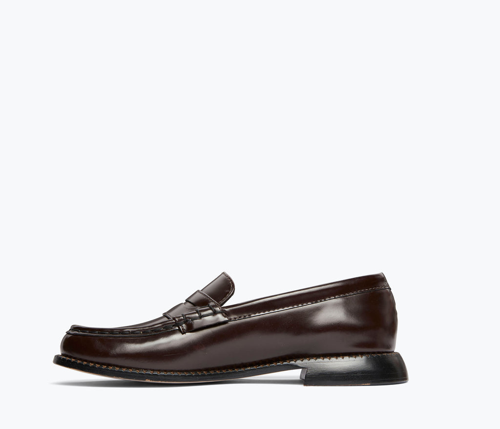 Elba Penny Loafer l Espresso Spazzolato