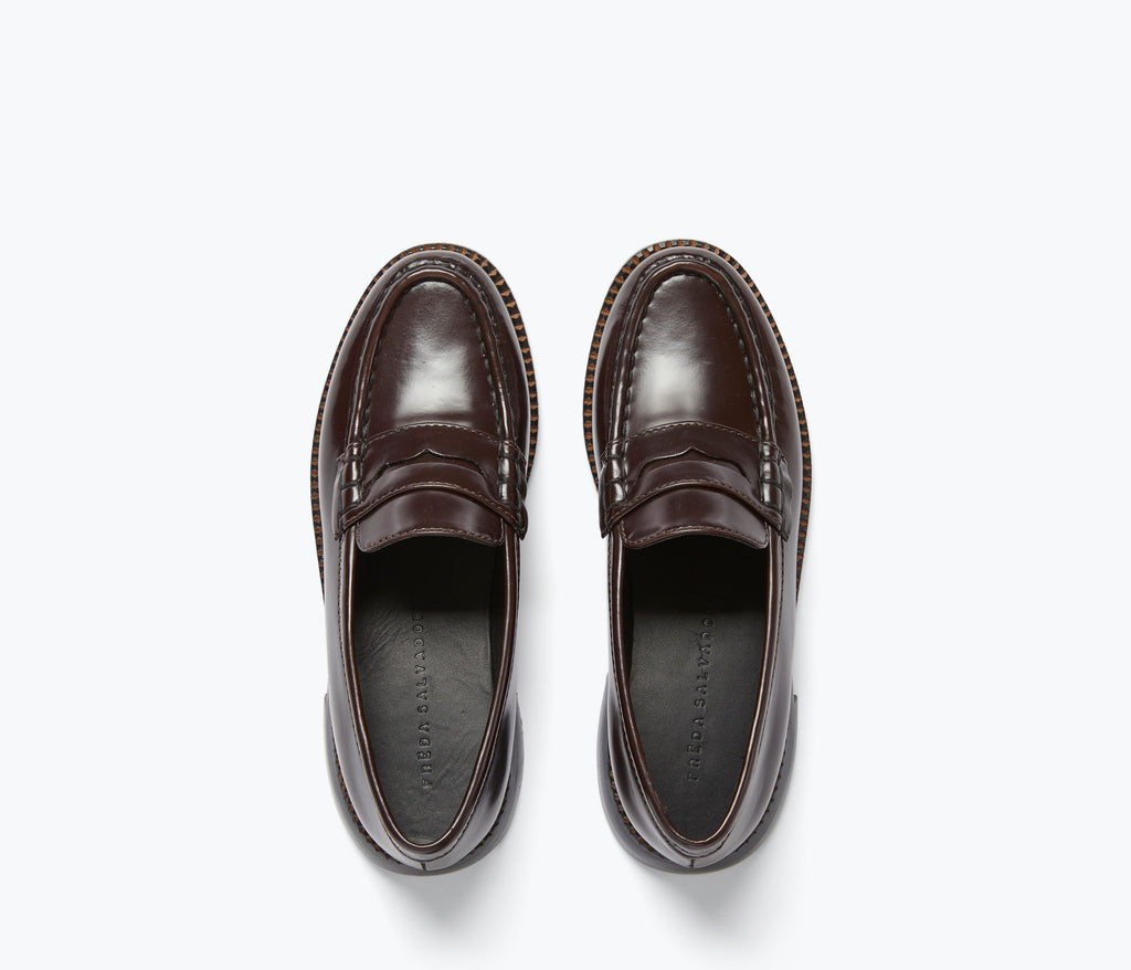 Elba Penny Loafer l Espresso Spazzolato