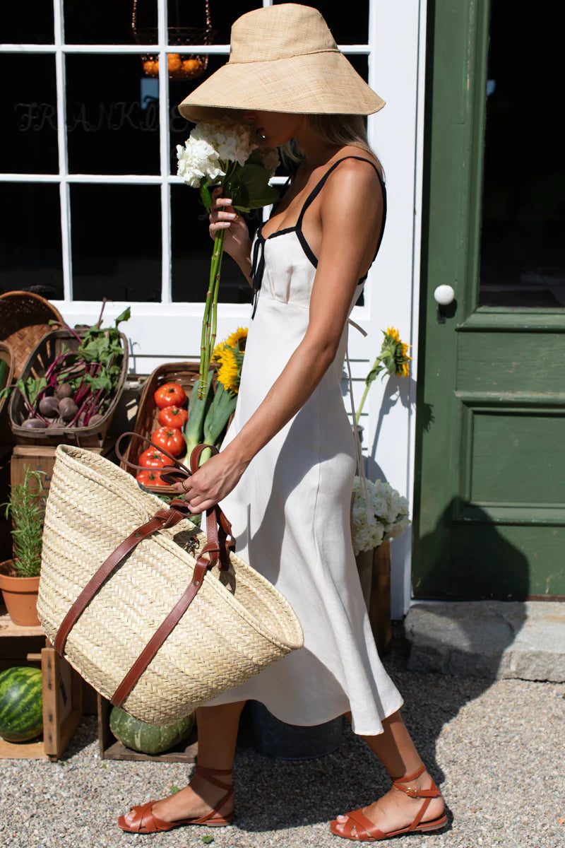 Amy Bias Sundress | Arctic Wolf Colorblock