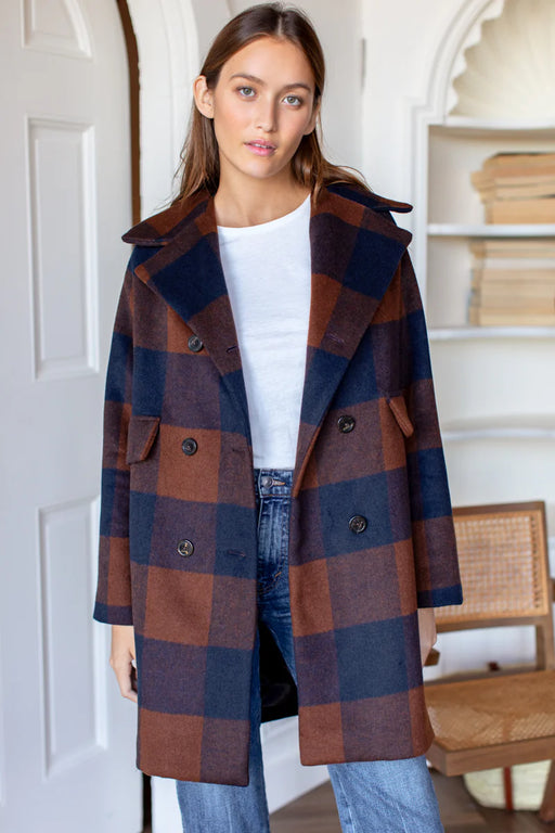 Thomas Coat | Plaid Wool