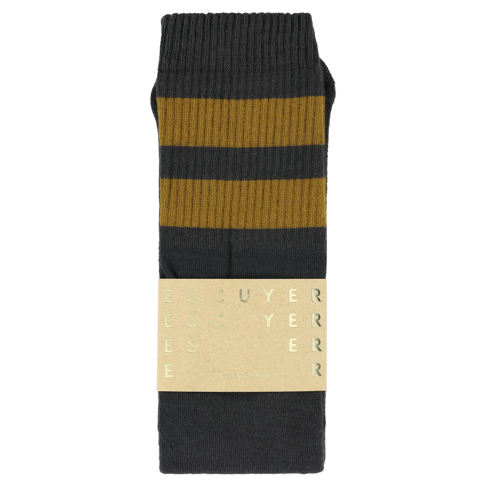 Unisex Tube Socks | Off Black/Cumim