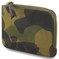 Zip Wallet | Light Green Camoflauge