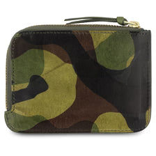 Zip Wallet | Light Green Camoflauge