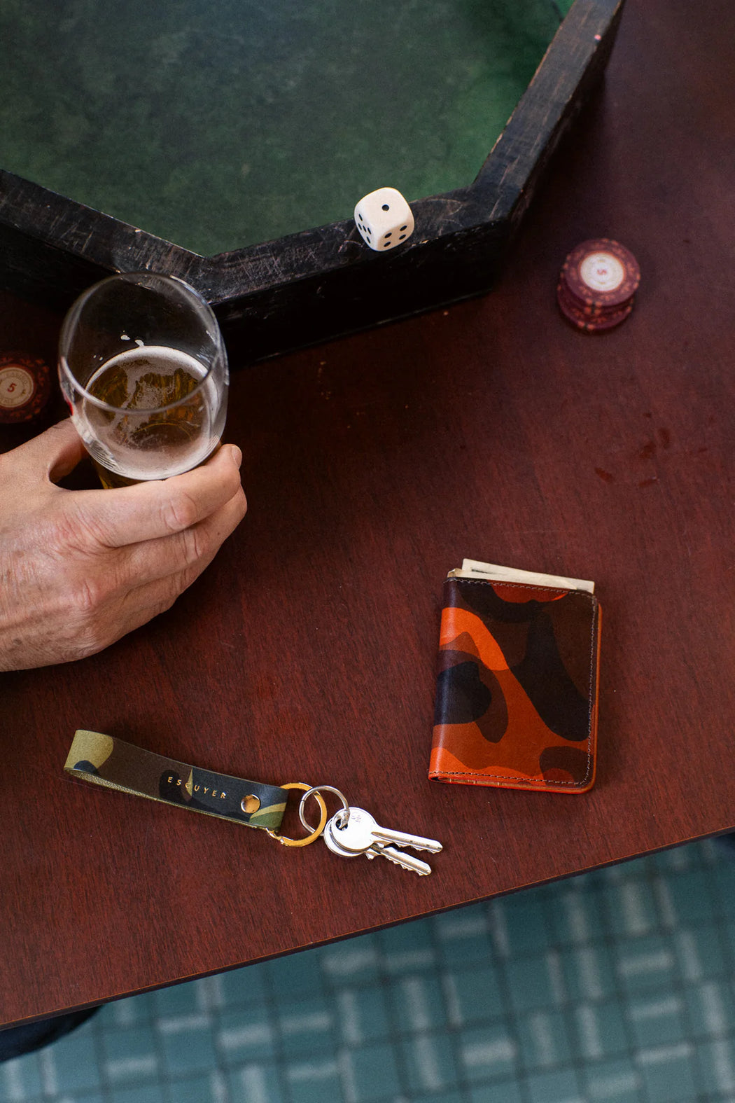 Slim Wallet | Crocodile