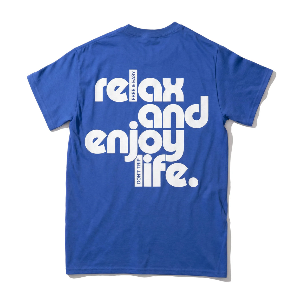Enjoy Life Tee | Blue