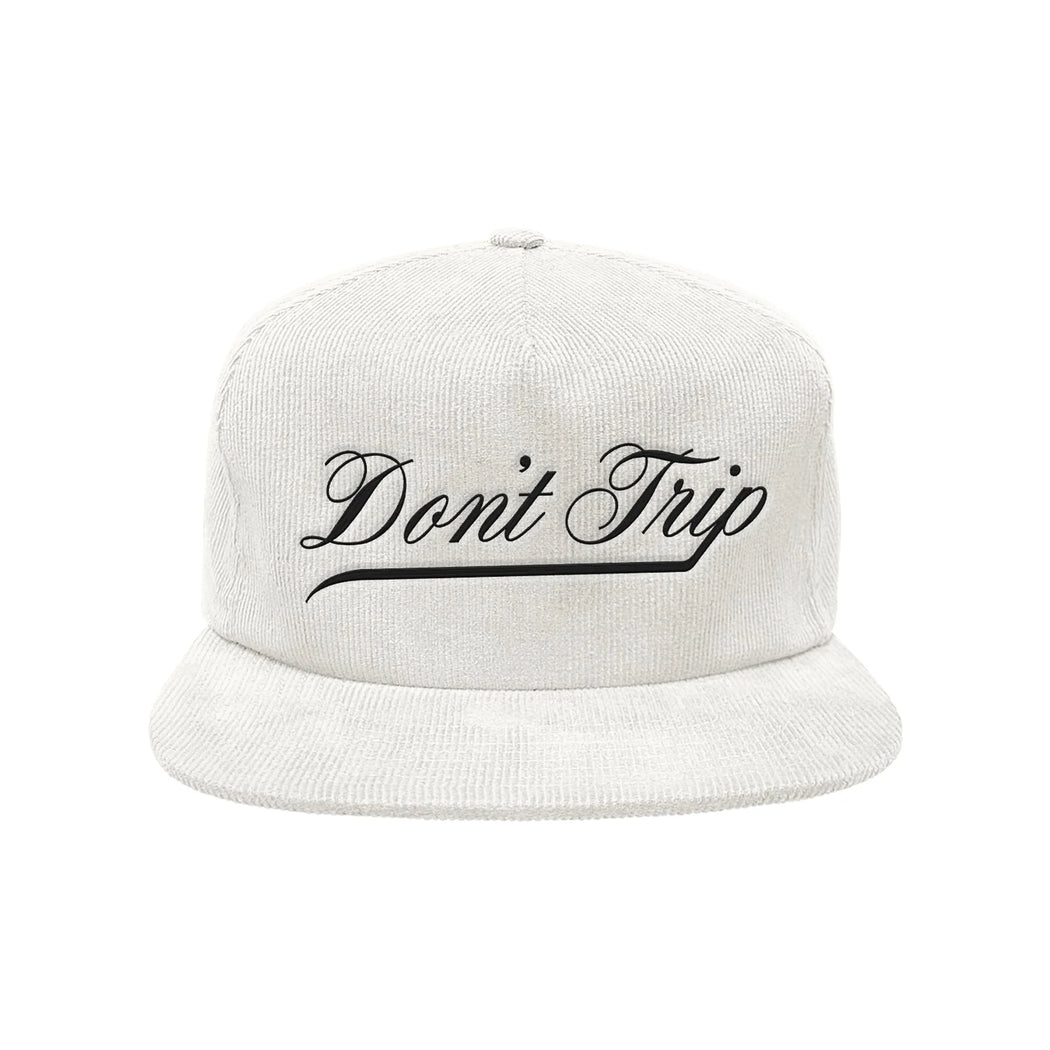 Dont Trip Caddy Corduroy Snapback Hat