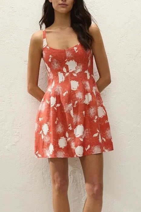 Cypriani Mini Dress | Sunrise Rosa