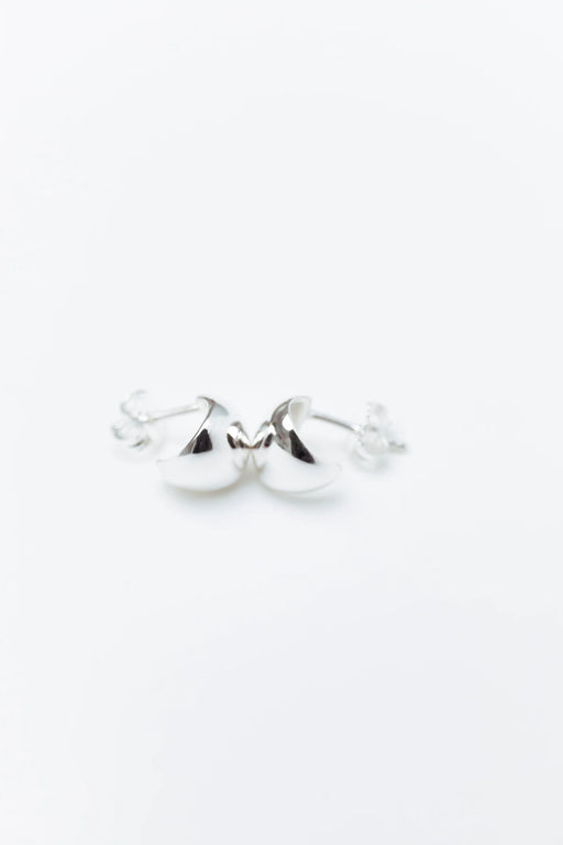 Fold Hoops | Silver