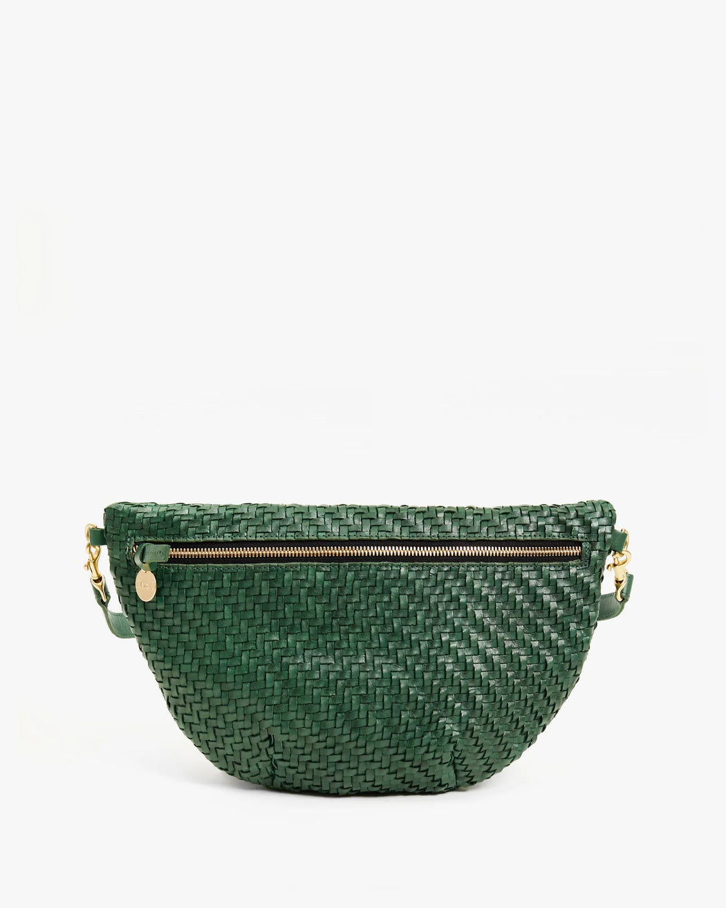 Grande Fanny | Evergreen Woven Zig-Zag