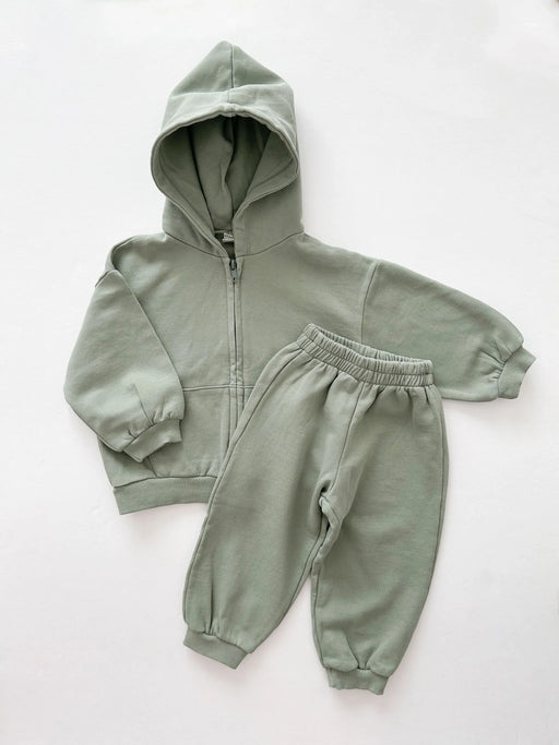 Kids Zip-up Hoodie & Jogger Pants Set