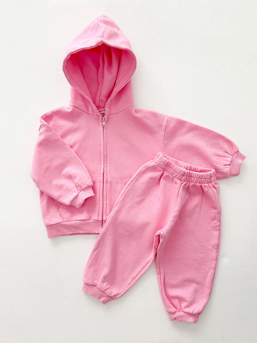 Kids Zip-up Hoodie & Jogger Pants Set