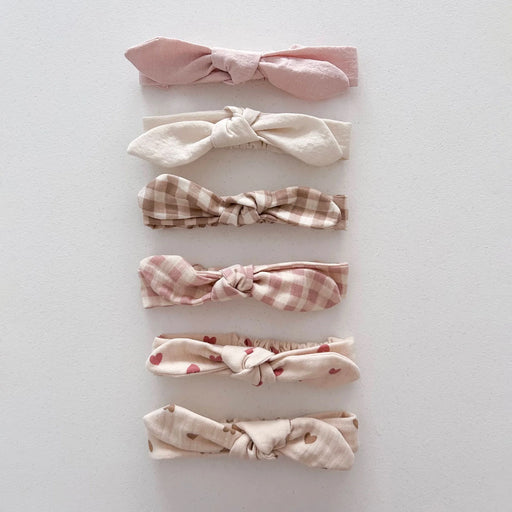 Baby Gauze Cotton Bow Headband