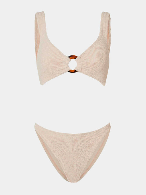 Julia Bikini | Metallic Blush