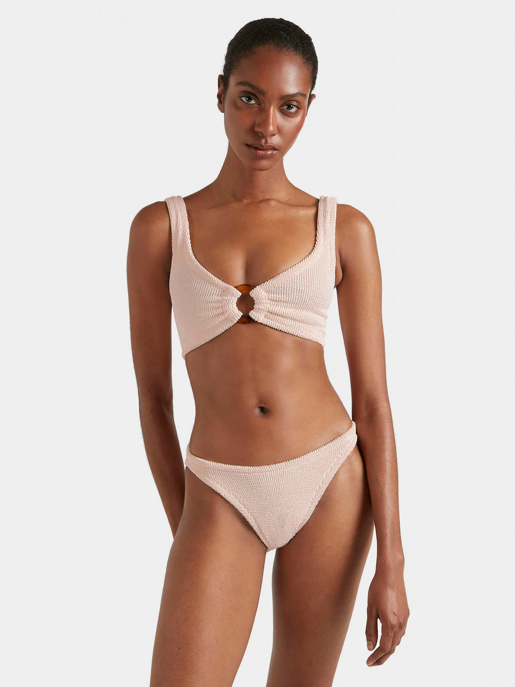 Julia Bikini | Metallic Blush