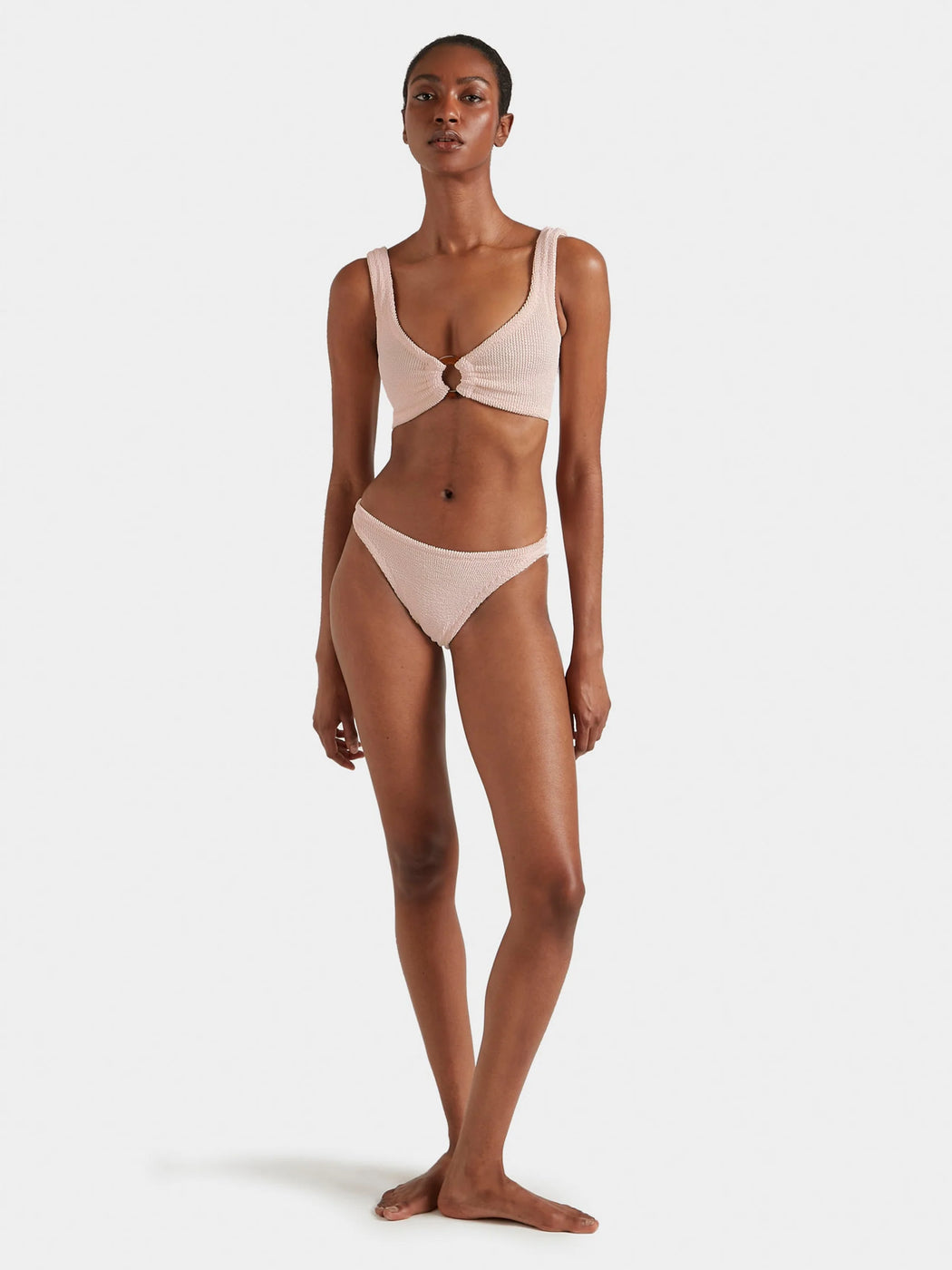Julia Bikini | Metallic Blush