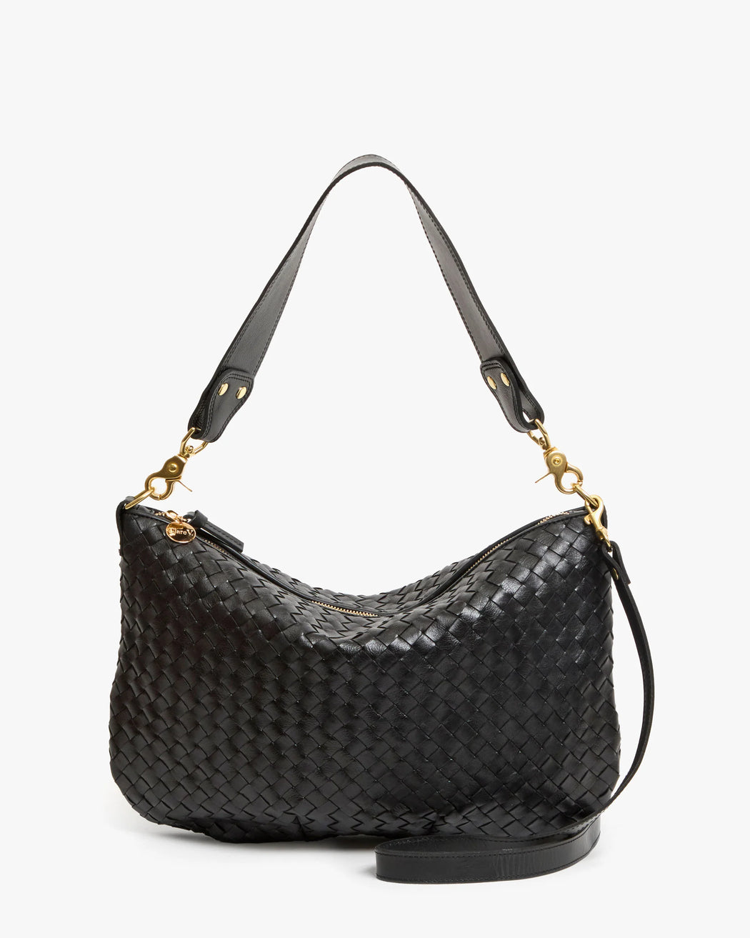 Moyer Messenger | Black Diagonal Woven