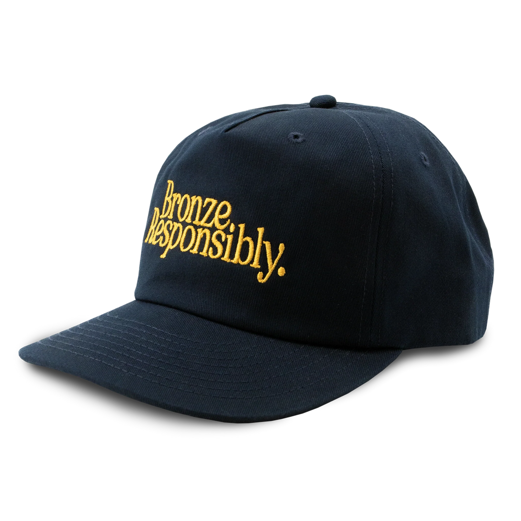 Bronze Responsibly Hat | Navy