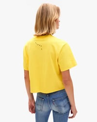 Le Carre Tee | Bright Yellow