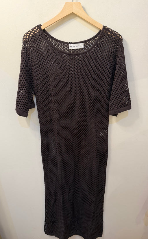 Perla Midi Dress | Cacao